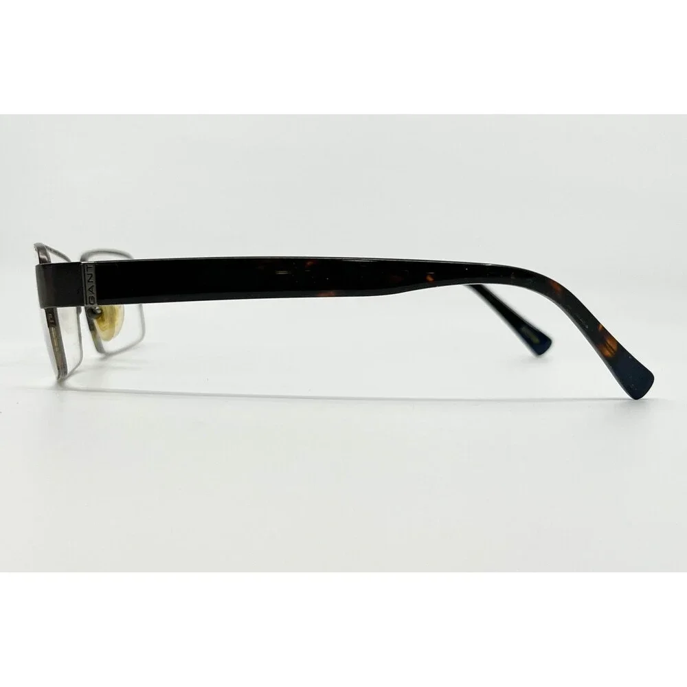 Gant Eyeglasses Mens Brown Semi Rimless GA 503A-3 56-19-145